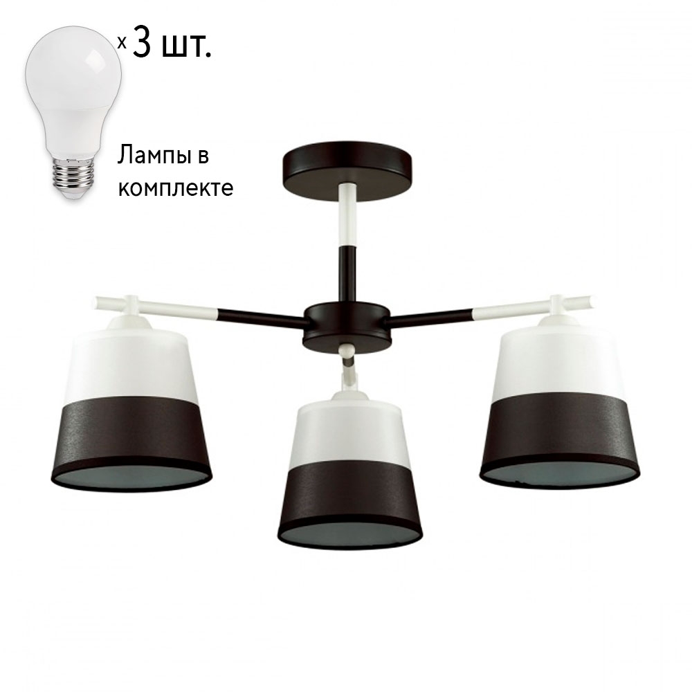 фото Люстра с лампочками lumion bessie 5215/3c+lamps combo lustr