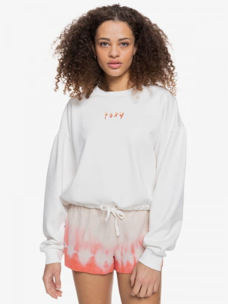 

Свитшот женский Roxy ERJFT04482 белый 34, ERJFT04482