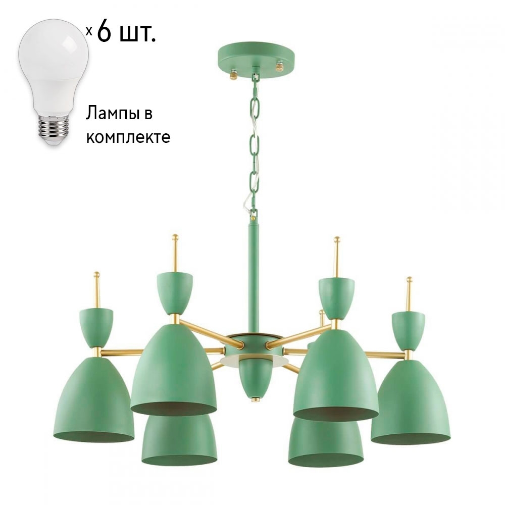 

Люстра Combo Lustr с лампочками Lumion Gemma 3785/6+Lamps