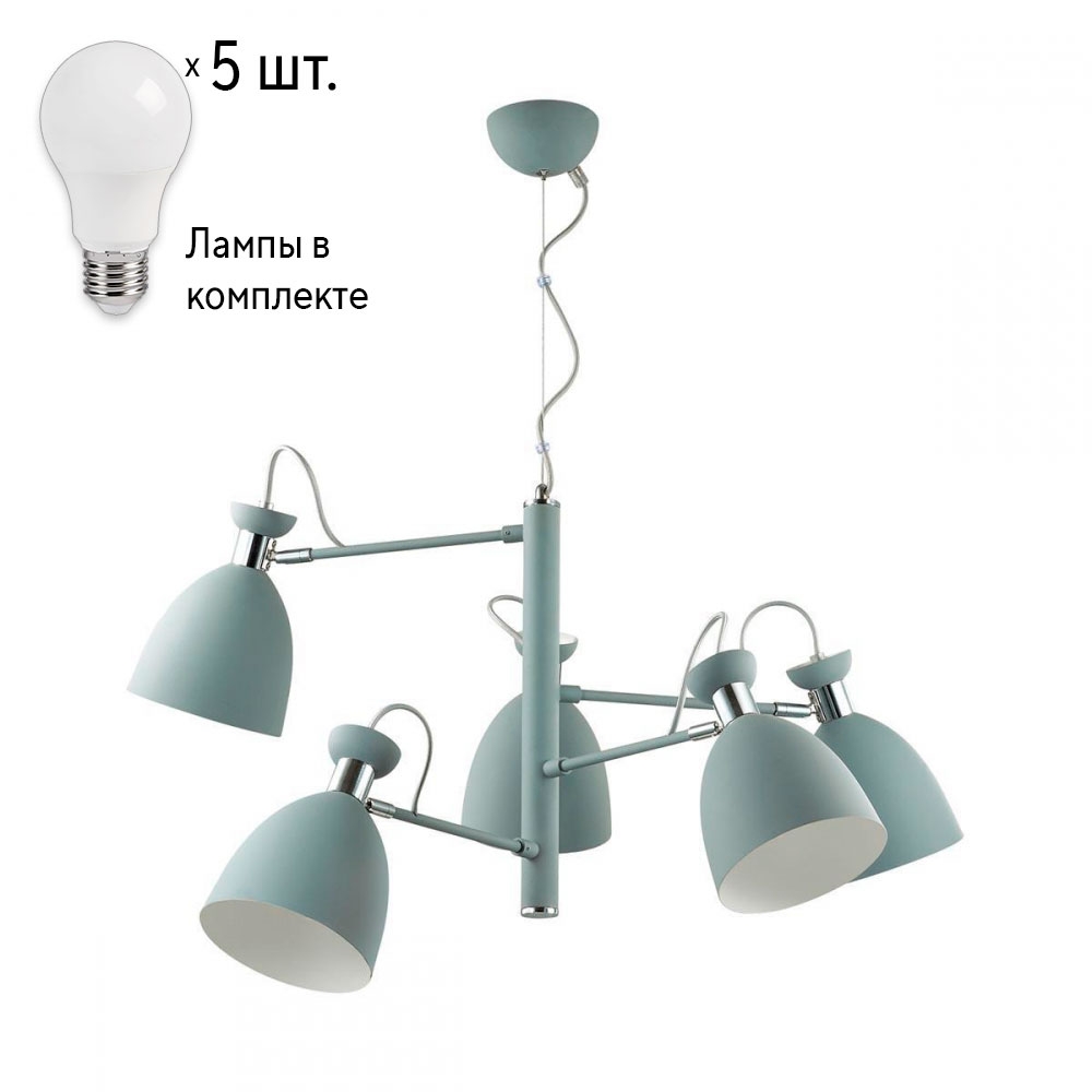 

Люстра Combo Lustr с лампочками Lumion Kizzy 3735/5+Lamps
