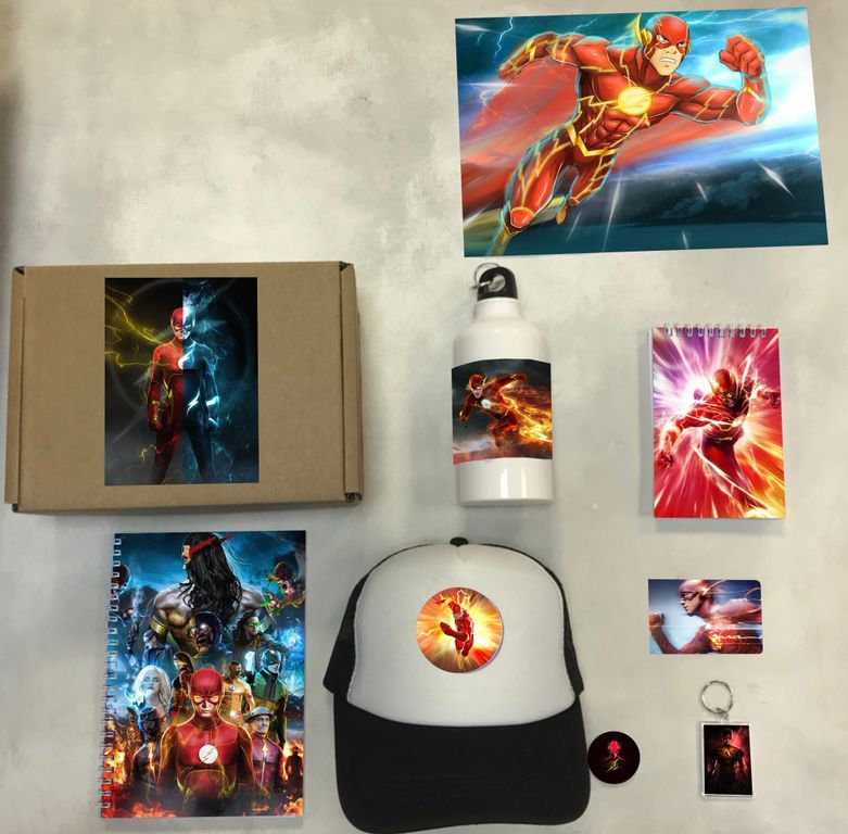 

Бокс с подарком Флэш, The Flash - 2, 53734575-1, 8 предметов
