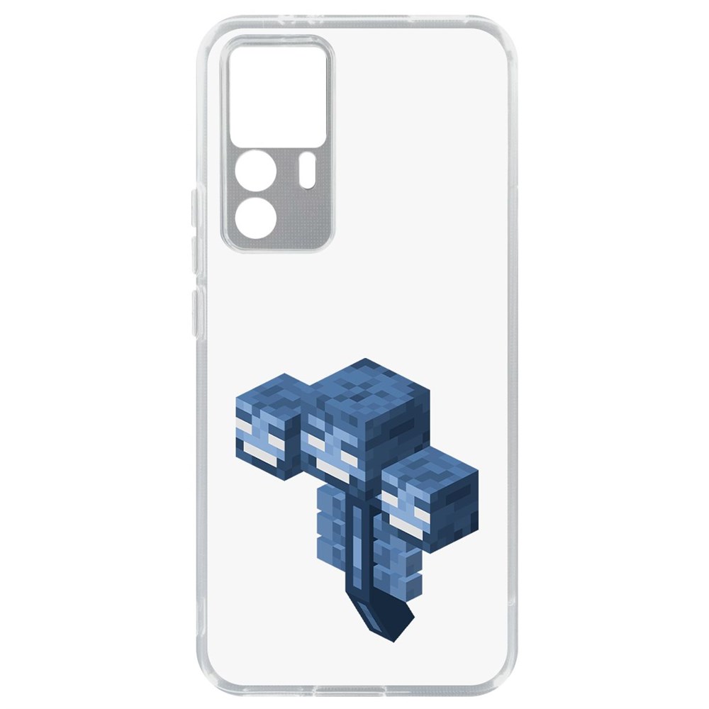 

Чехол-накладка Кейс Minecraft-Иссушитель для Xiaomi 12T, Прозрачный