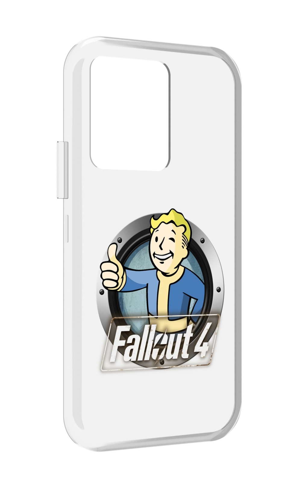 

Чехол MyPads Fallout-4 для Vivo iQOO 10, Прозрачный, Tocco