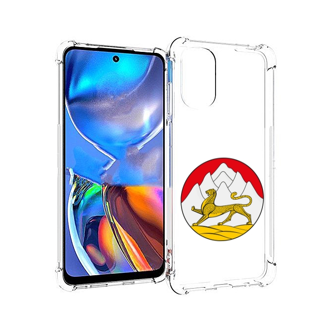 

Чехол MyPads герб-южнои-осетии для Motorola Moto E32, Прозрачный, Tocco