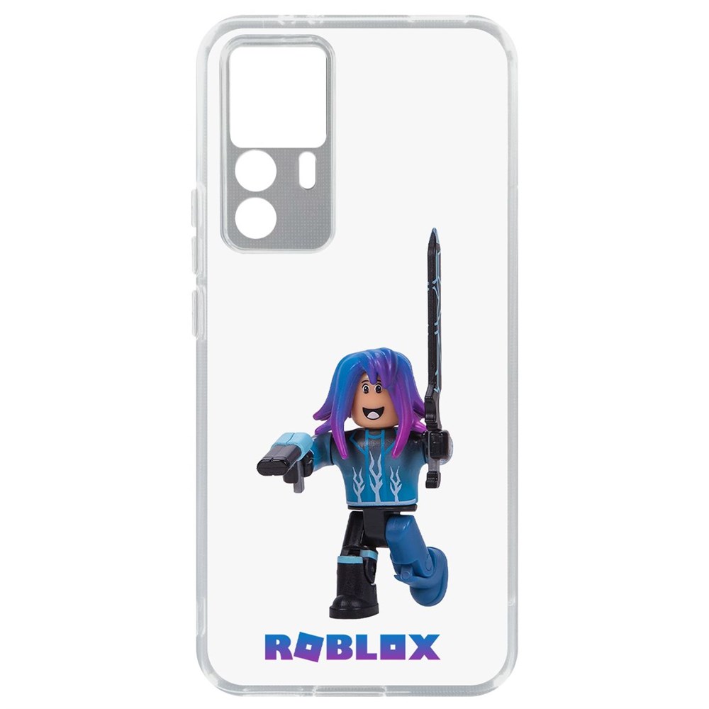 

Чехол-накладка Кейс Roblox-Паркурщик для Xiaomi 12T, Прозрачный