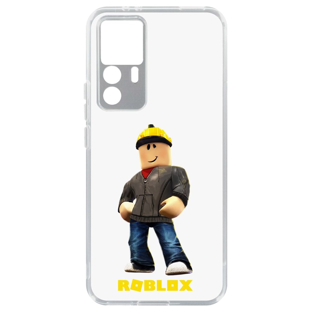 

Чехол-накладка Кейс Roblox-Строитель для Xiaomi 12T, Прозрачный