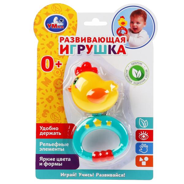 

Развивающая игрушка курочка на блистере (русс уп.) Умка