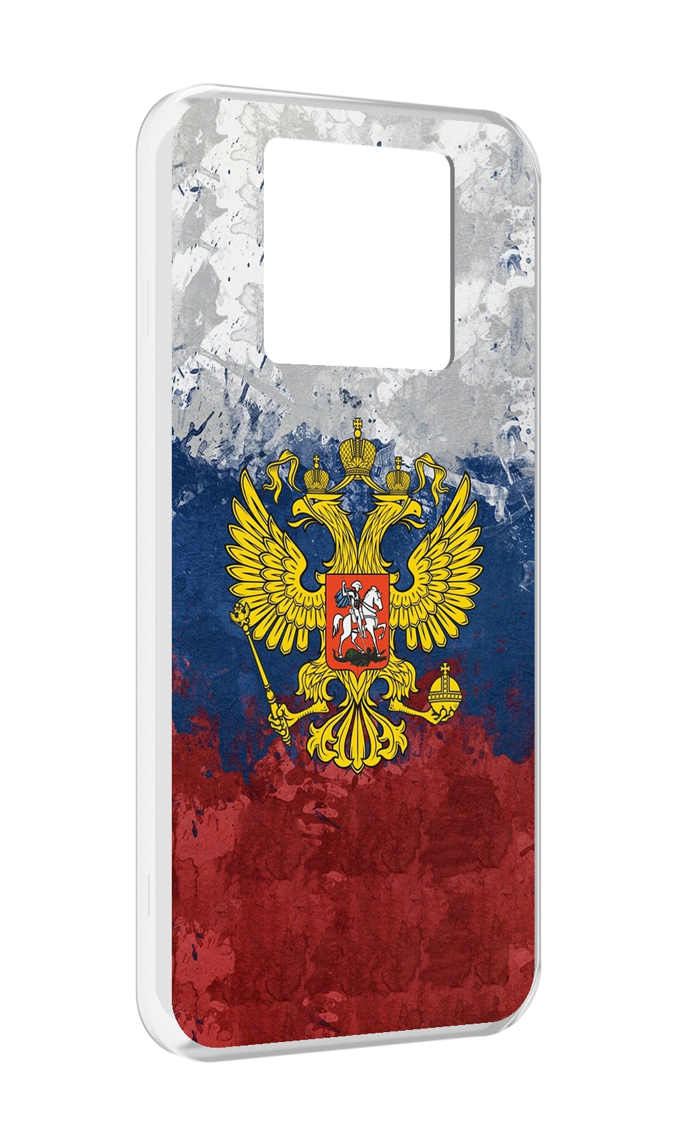 

Чехол MyPads герб-России для Black Shark 3 5G / Black Shark 3S, Прозрачный, Tocco
