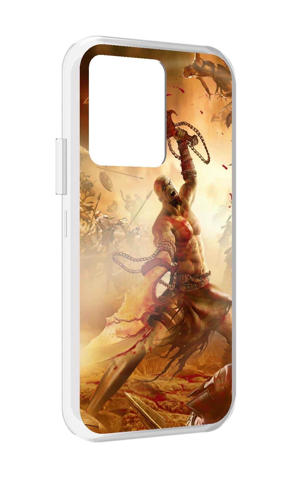 

Чехол MyPads God Of War III для Vivo iQOO 10, Прозрачный, Tocco