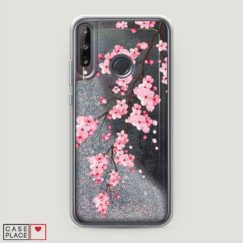 

Чехол Awog на Huawei P40 lite E/Honor 9C/Y7p "Розовая сакура", Разноцветный, 6103391-1