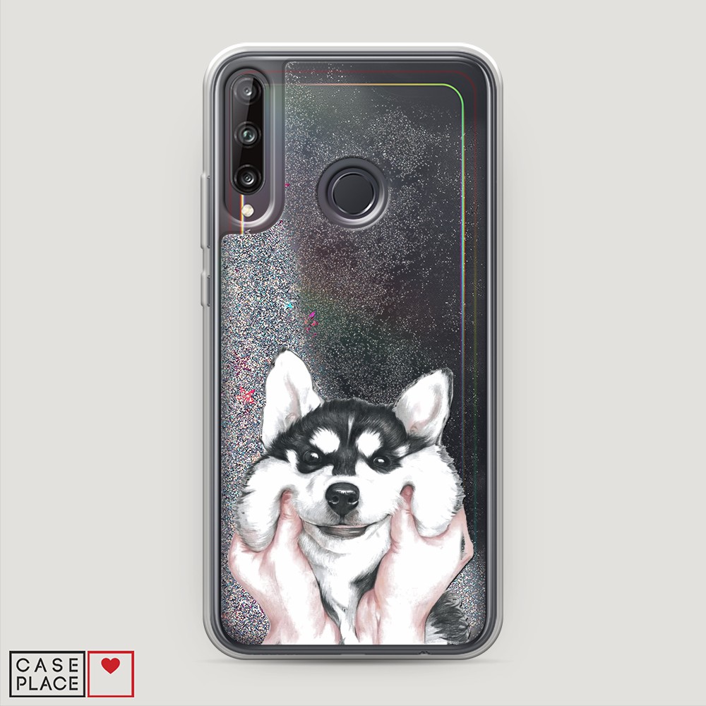 

Чехол Awog на Huawei P40 lite E/Honor 9C/Y7p "Щечки хаски", Разноцветный, 6103391-1