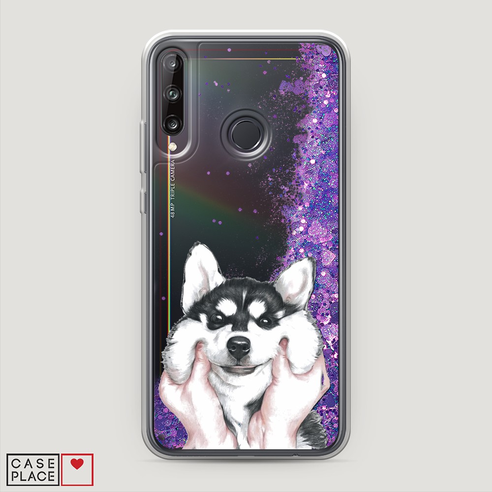 

Чехол Awog "Щечки хаски" на Huawei P40 lite E/Honor 9C/Y7p, 6103392-1