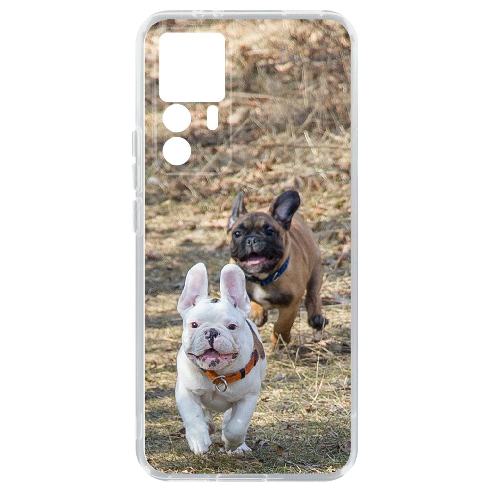 

Чехол-накладка Кейс Догонялки для Xiaomi 12T, Прозрачный