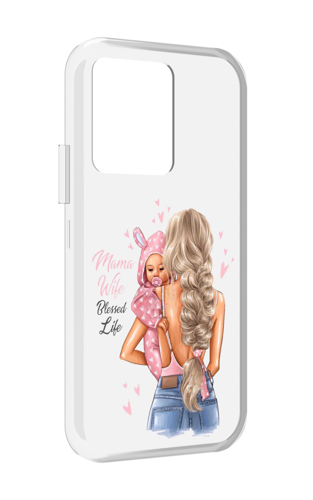 

Чехол MyPads Mama-wibe для Vivo iQOO 10, Прозрачный, Tocco