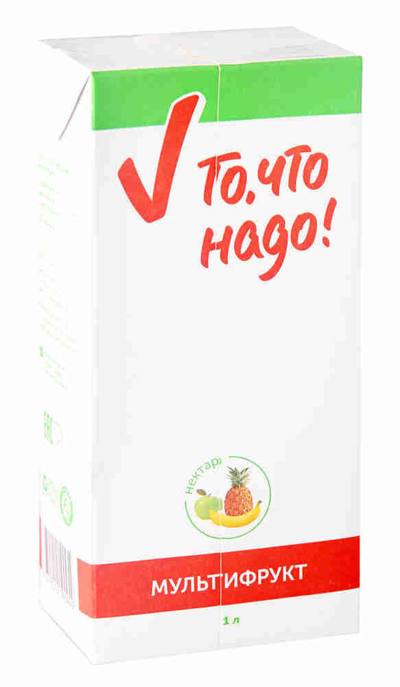 

Нектар То, что надо! Мультифрукт 1 л