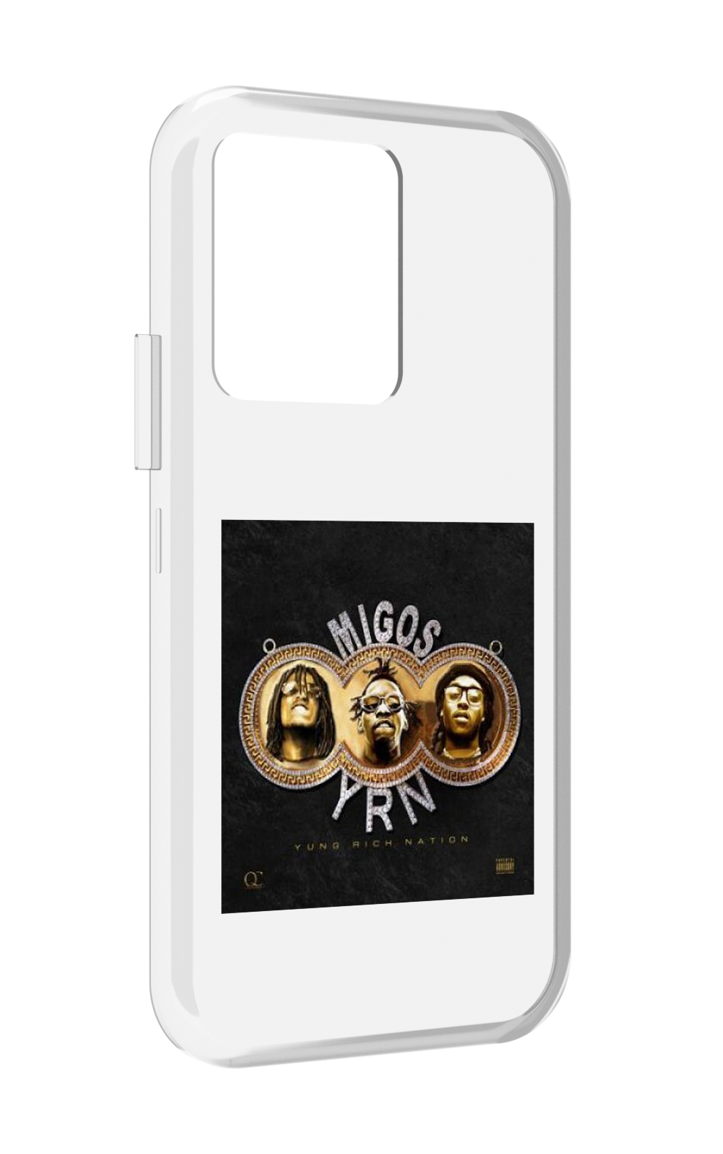 

Чехол MyPads Migos - Yung Rich Nation для Vivo iQOO 10, Прозрачный, Tocco