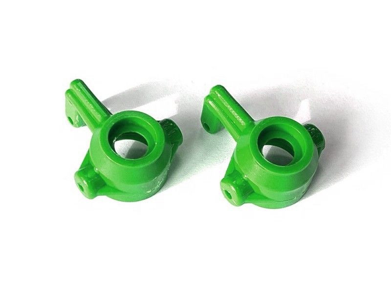 Капролоновые поворотные кулаки для Remo Hobby 1/16, зеленые, тюнинг  (2 шт) поворотные кулаки wpl для моделей b 14 b 24 c 14 c 24 b 16 b 36 2 шт wpl a013