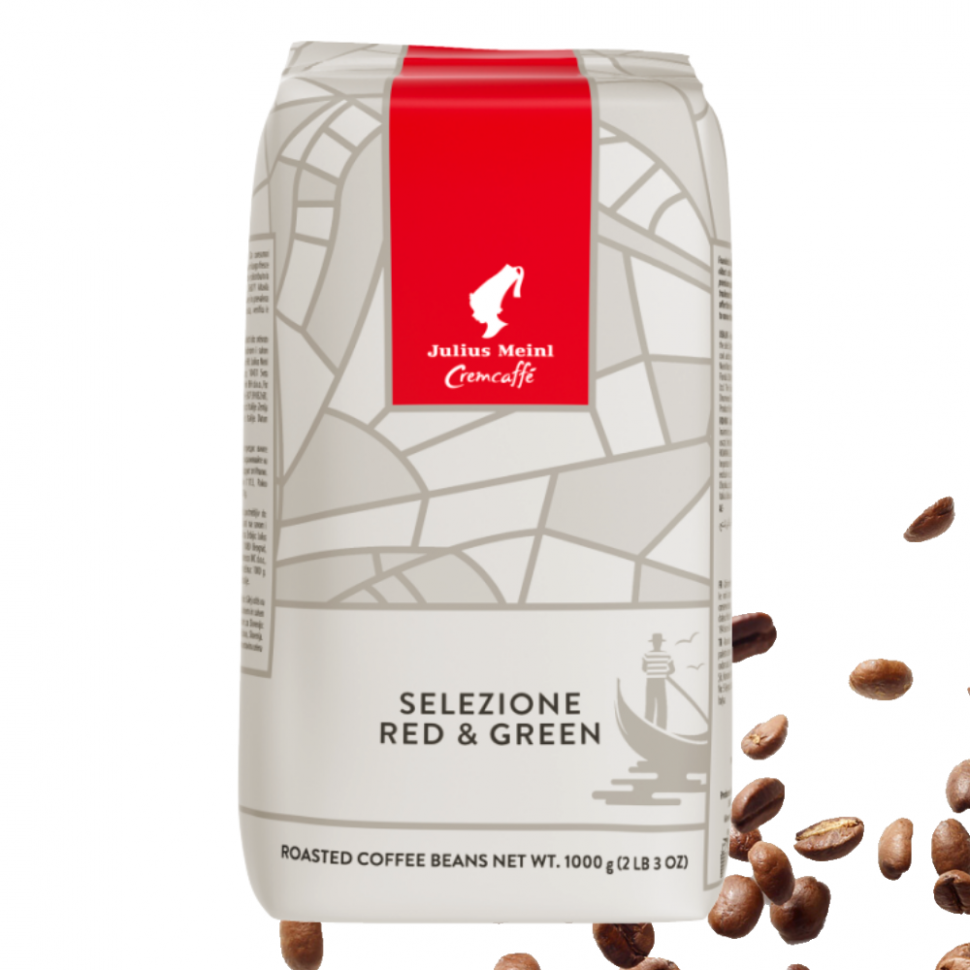 Кофе в зернах Julius Meinl Selezione Red Green, 1 кг