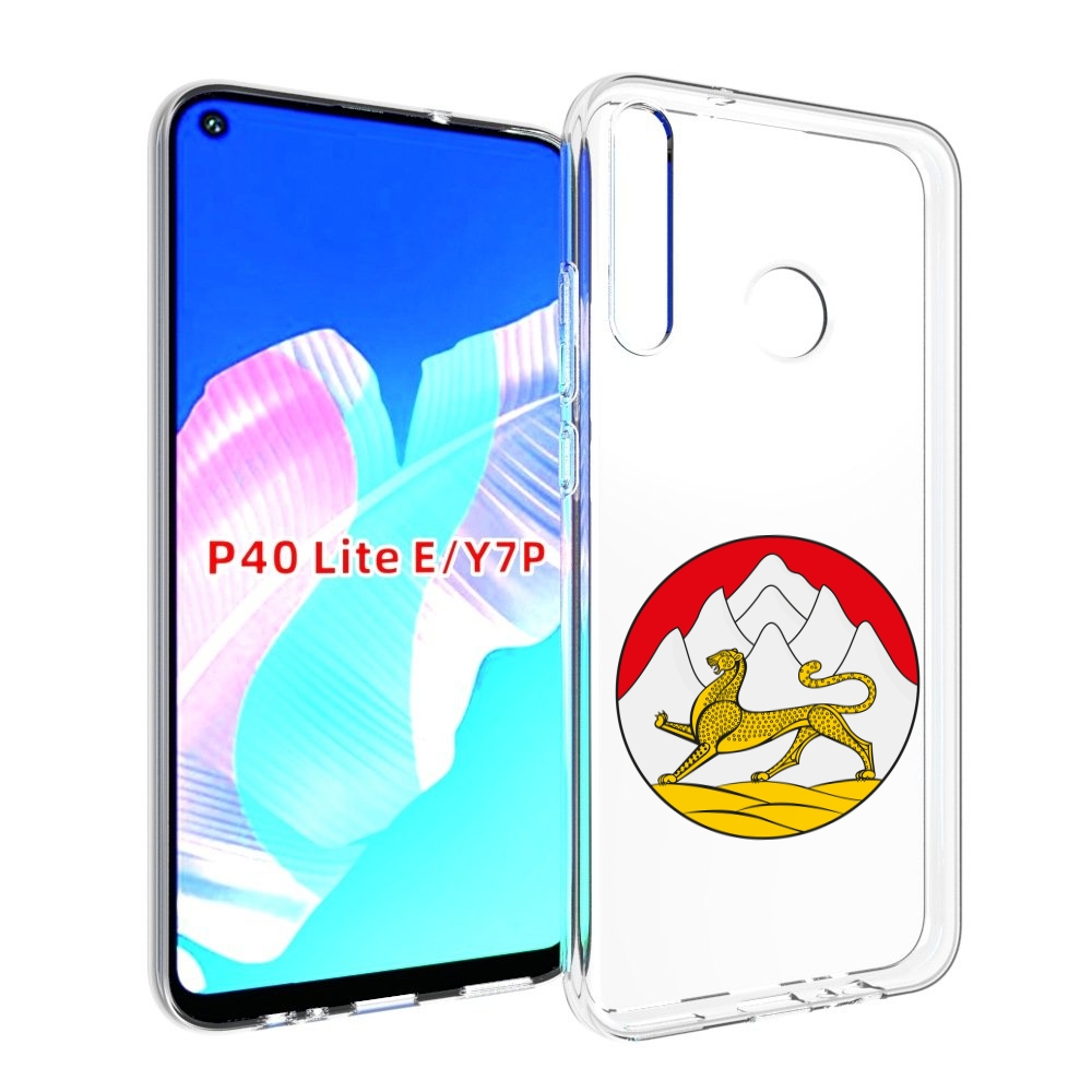 Чехол бампер MyPads герб-северная-осетия для Huawei P40 Lite E