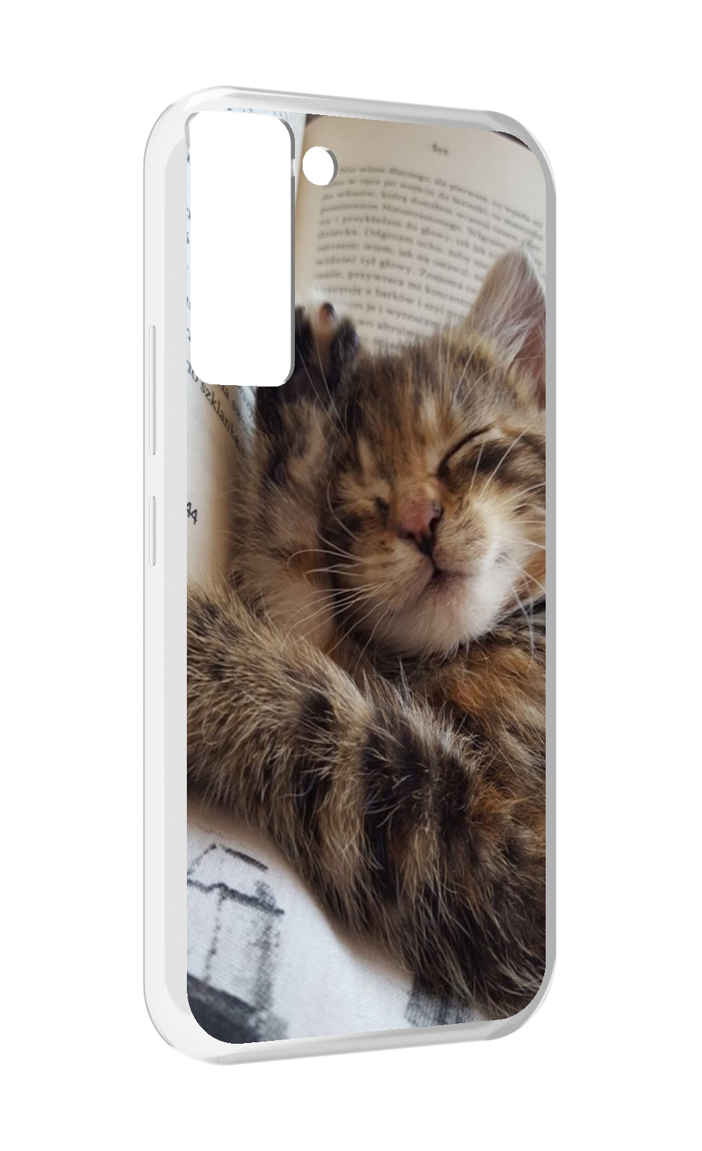 

Чехол MyPads Спящий-котенок для Tecno Pop 5 LTE / Pop 5 Pro, Прозрачный, Tocco