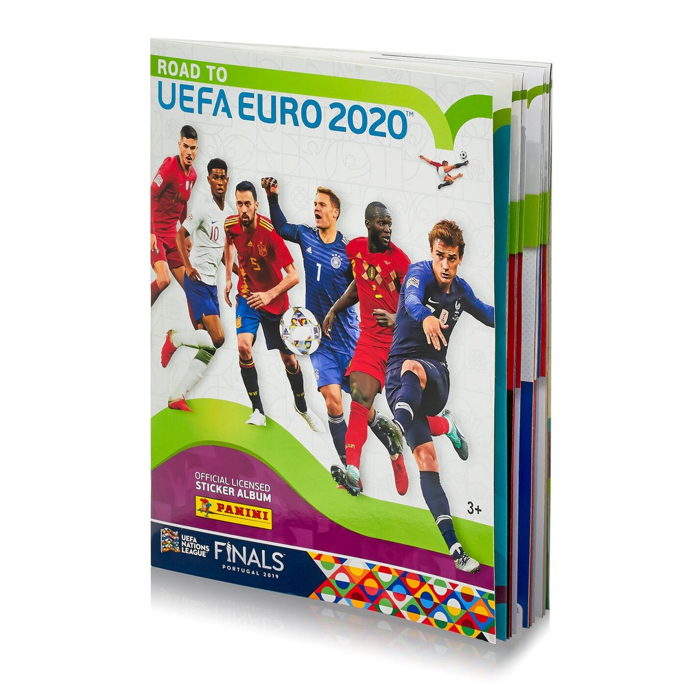 Альбом для наклеек Panini Road to UEFA EURO 2020