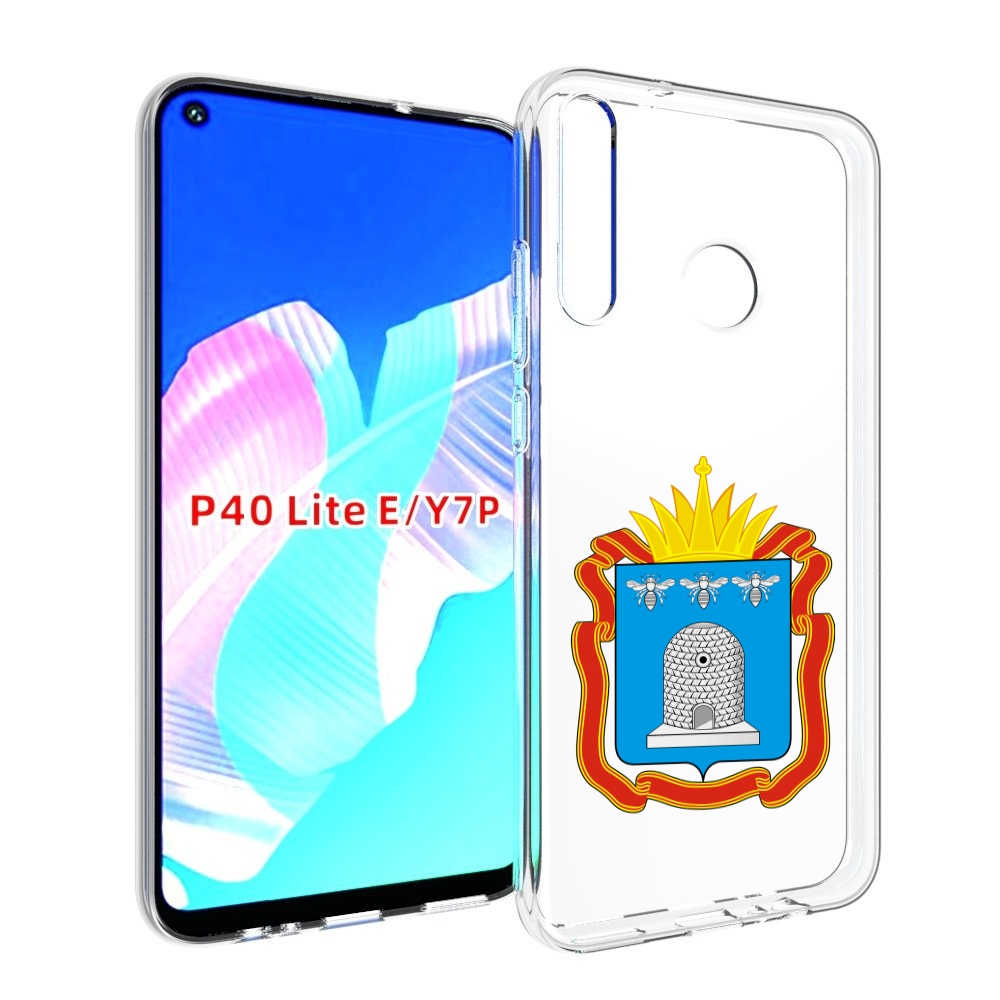 

Чехол бампер MyPads герб-тамбовская-область для Huawei P40 Lite, Прозрачный, Tocco