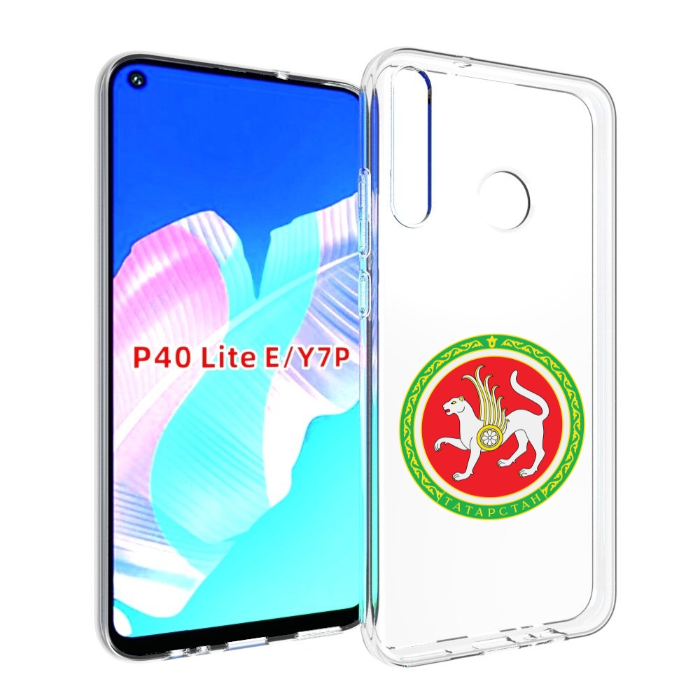

Чехол бампер MyPads герб-татарстан-казань для Huawei P40 Lite E, Прозрачный, Tocco