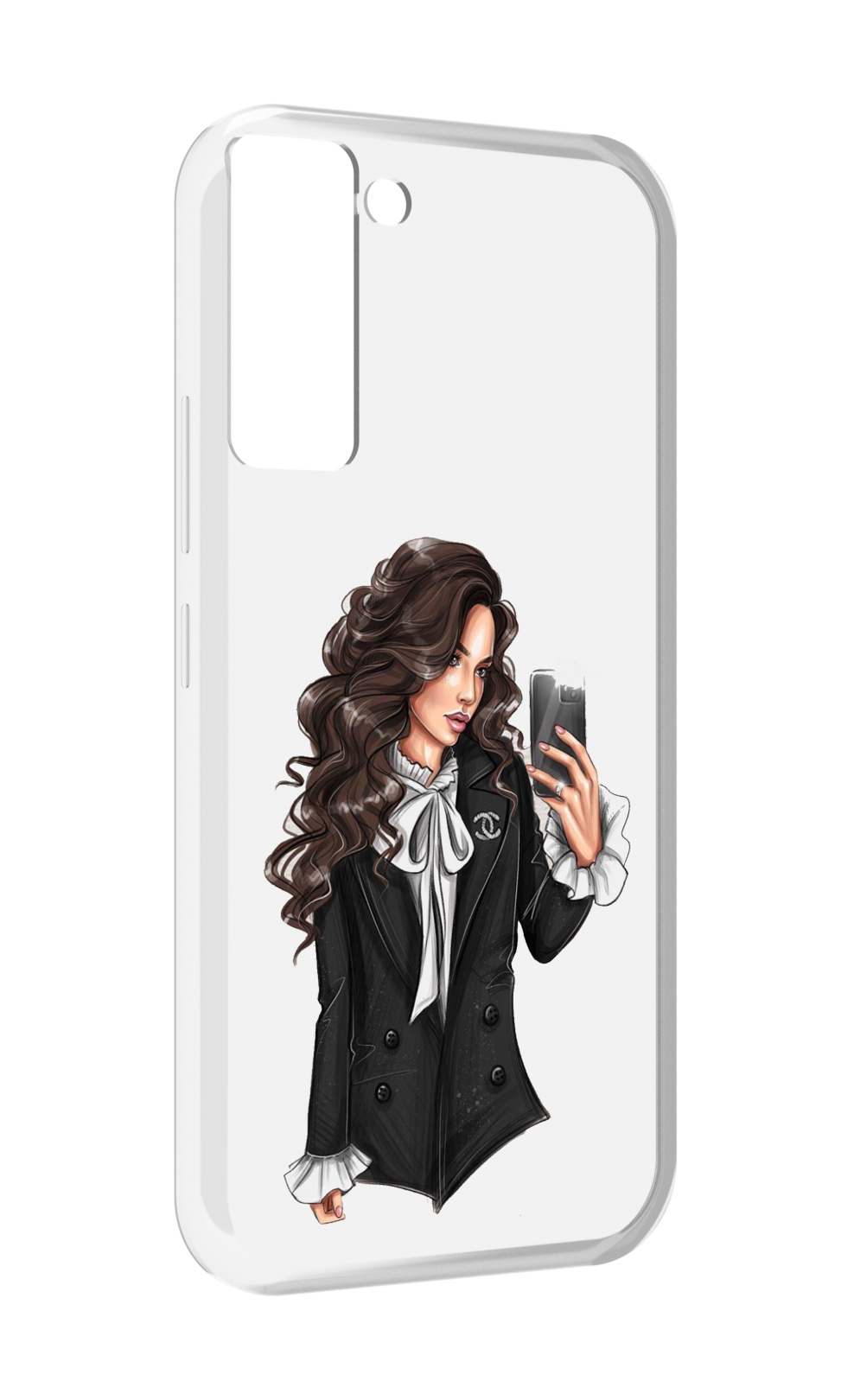 

Чехол MyPads Стильная-девушка для Tecno Pop 5 LTE / Pop 5 Pro, Прозрачный, Tocco