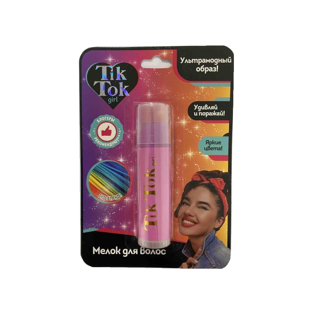 Мелок для волос для девочек розовый TikTok Girl HC77423TTG карандаш мелок для волос 1 шт красный