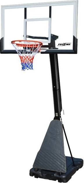 фото Мобильная баскетбольная стойка proxima 54&quot;, стекло, арт. s027