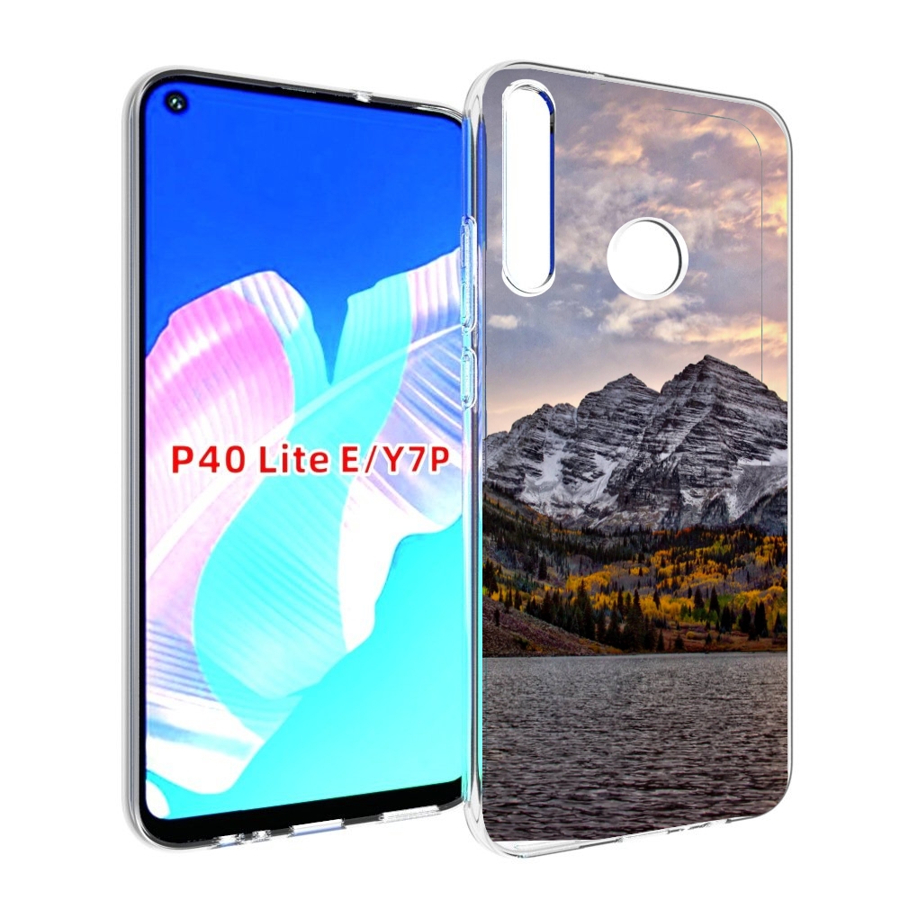 

Чехол бампер MyPads горы-колорадо для Huawei P40 Lite E, Прозрачный, Tocco