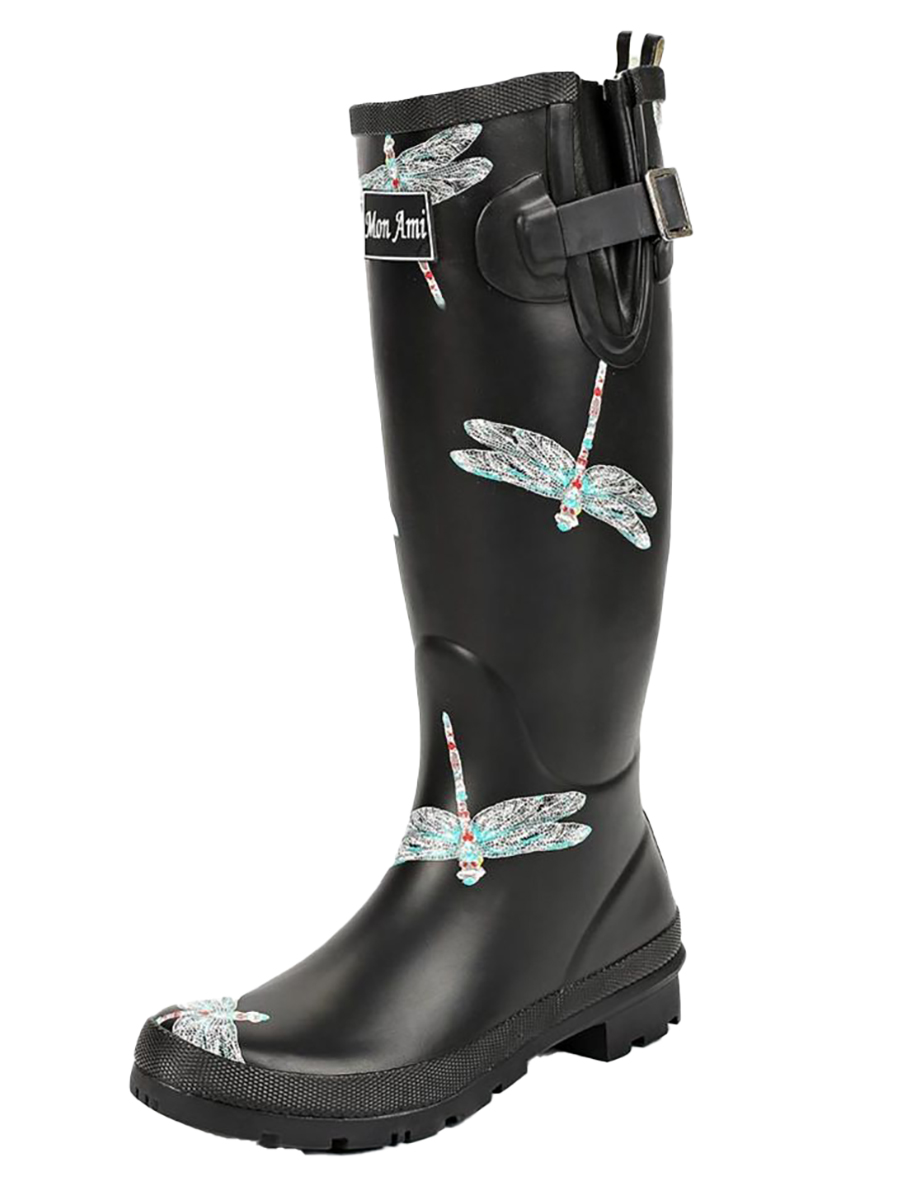

Резиновые сапоги женские MonAmi VMA-18 черные 41 EU, VMA-18