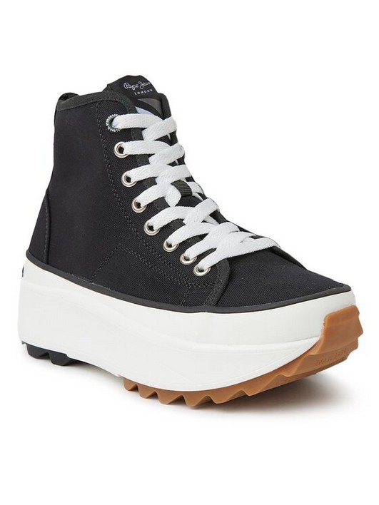 

Кеды женские Pepe Jeans PLS31520 черные 38 EU (доставка из-за рубежа), Черный, PLS31520