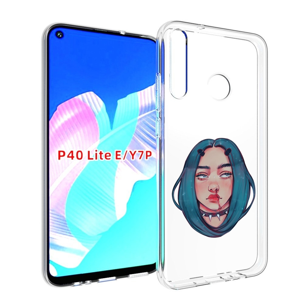 

Чехол бампер MyPads грустная-девушка-с-синими-волосами для Huawe, Прозрачный, Tocco