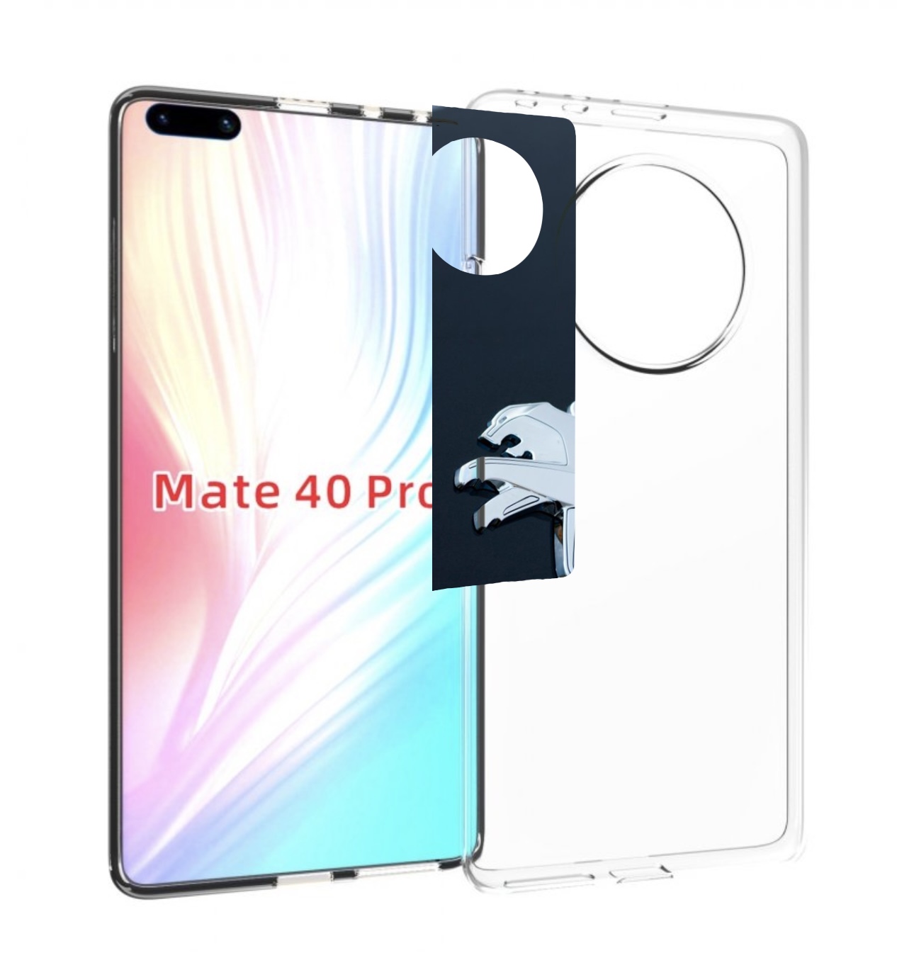 

Чехол Mypads Peugeot 2 Для Huawei Mate 40 Pro (Noh-Nx9), Прозрачный, Tocco