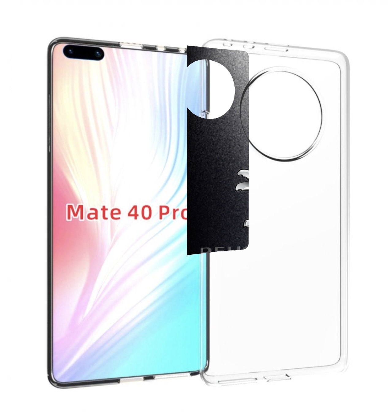 

Чехол Mypads Peugeot 1 Для Huawei Mate 40 Pro (Noh-Nx9), Прозрачный, Tocco