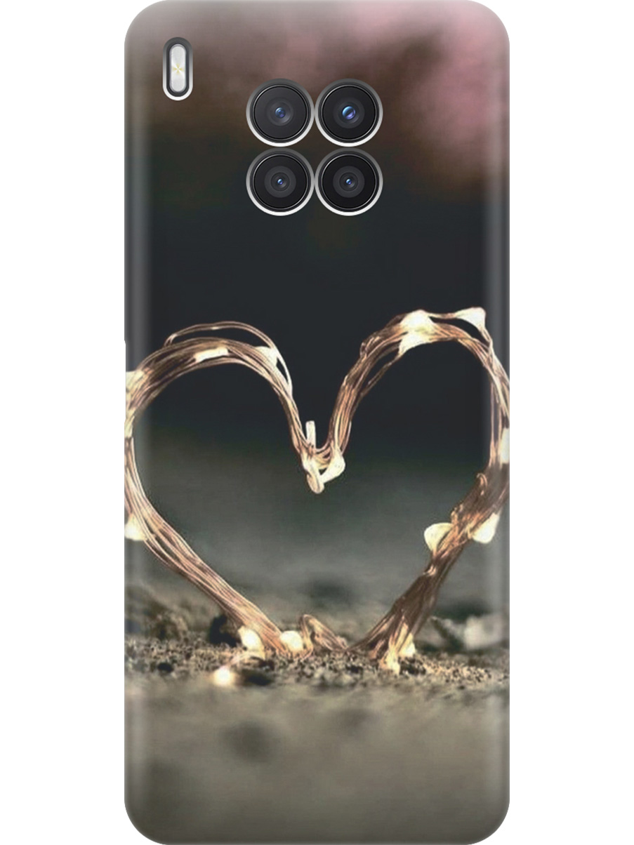 

Силиконовый чехол на Honor 50 Lite, Huawei Nova 8i с принтом "Светящееся сердце", Прозрачный;желтый;черный, 732493891