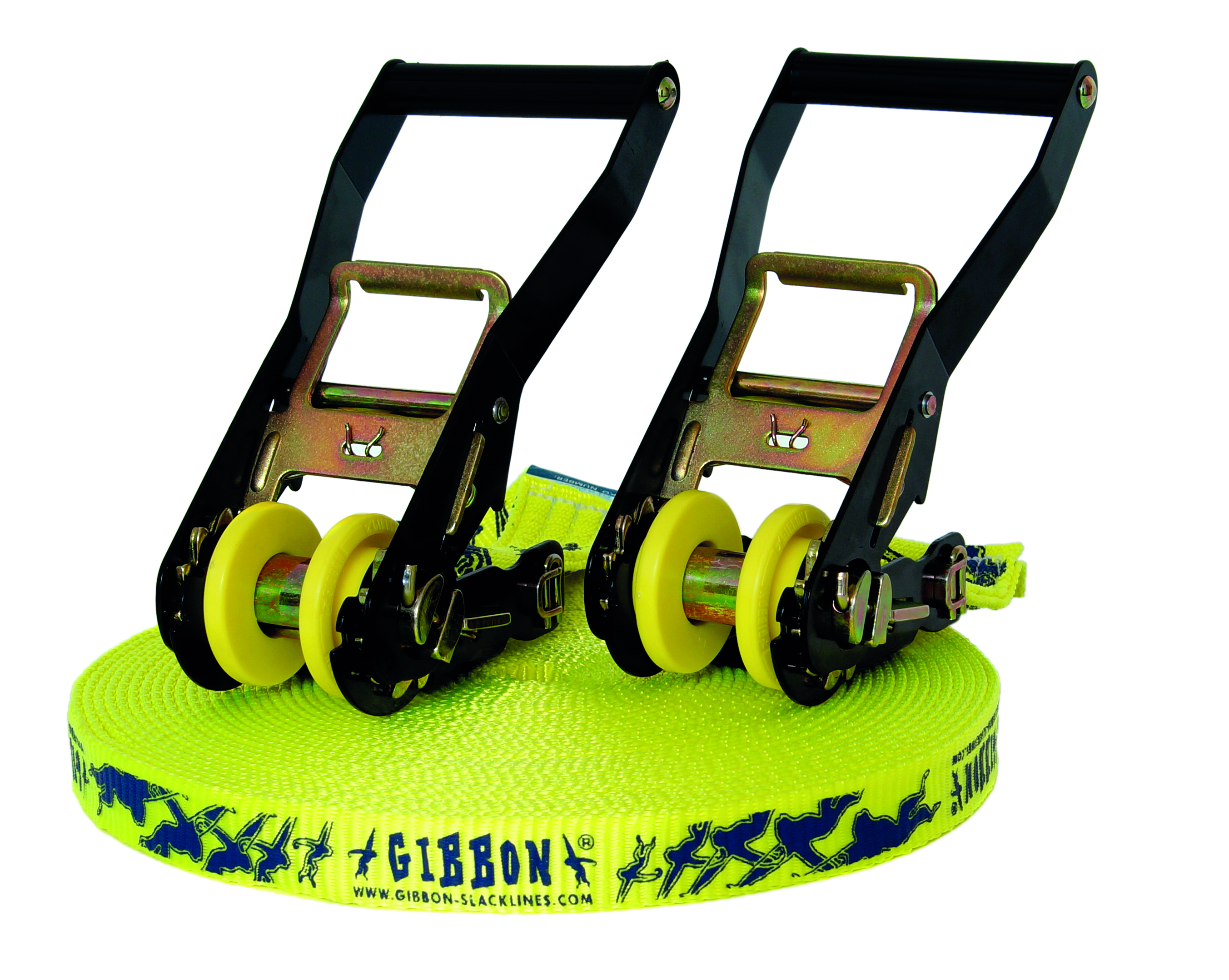 

Слэклайн Gibbon Flowline 25 m + защита для дерева, Желтый, 113884
