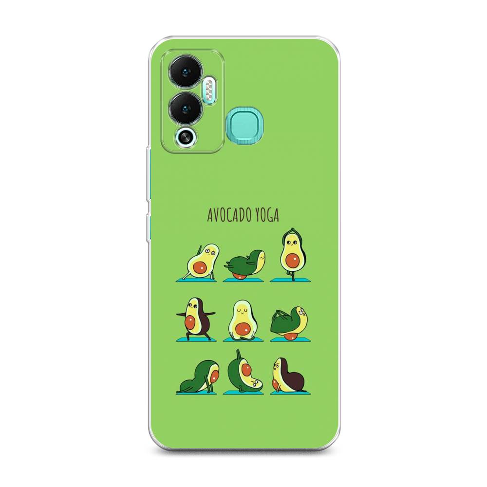 

Чехол Awog на Infinix Hot 12 Play "Авокадо йога", Разноцветный, 3101750-10