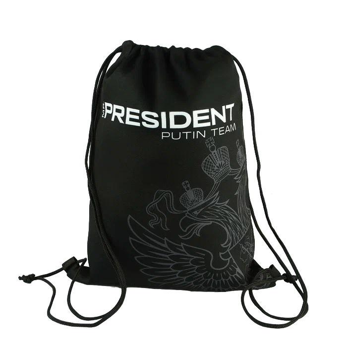 

Мешок для обуви Mr.President, герб России, цвет черный, размер 41х31