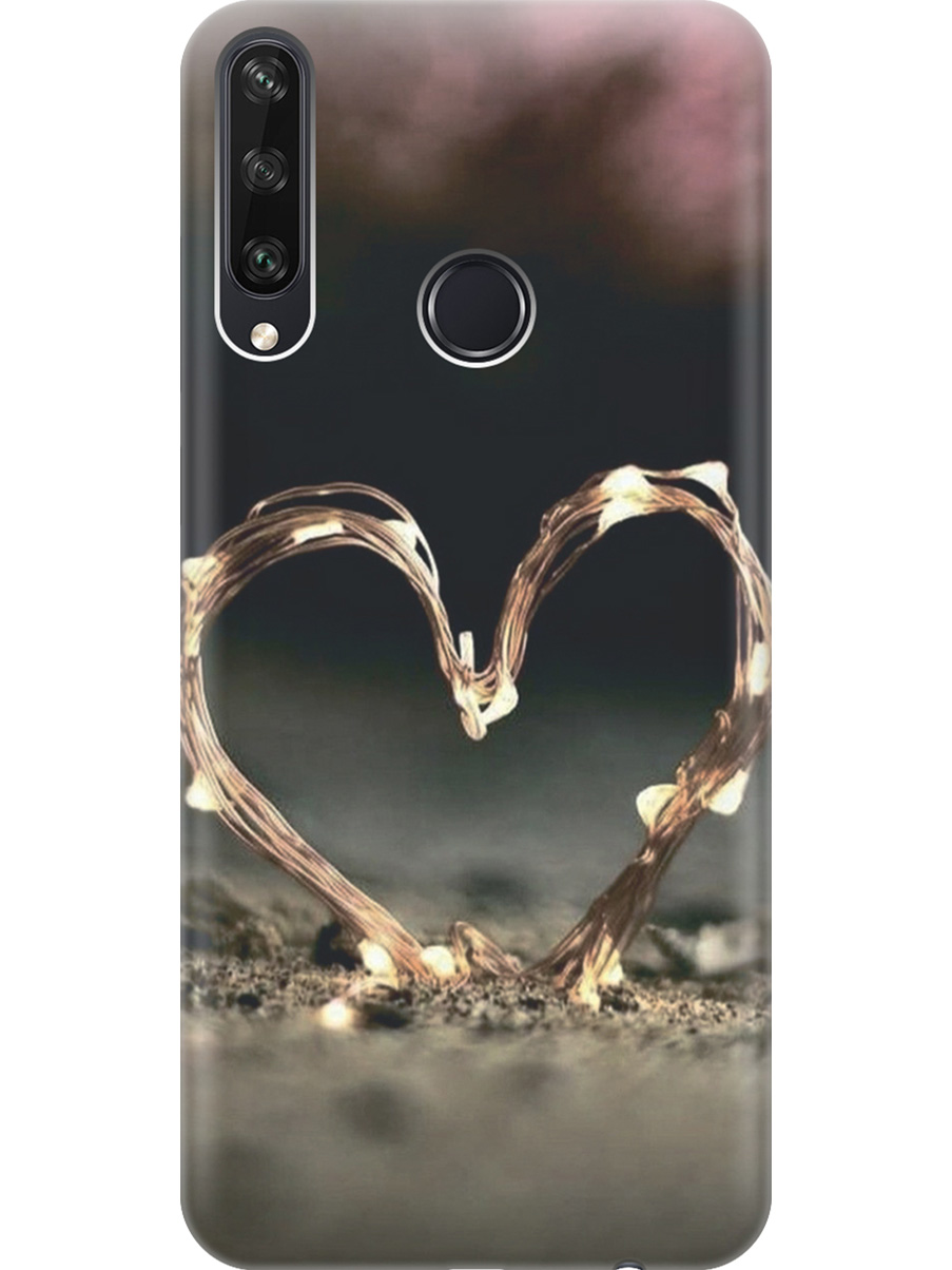 

Силиконовый чехол на Huawei Y6P с принтом "Светящееся сердце", Прозрачный;желтый;черный, 723101091