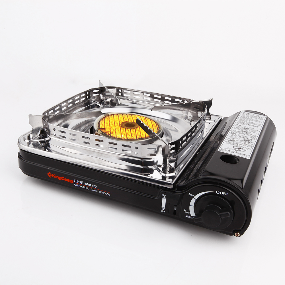 фото Туристическая газовая плитка king camp 2762 ceramic gas stove