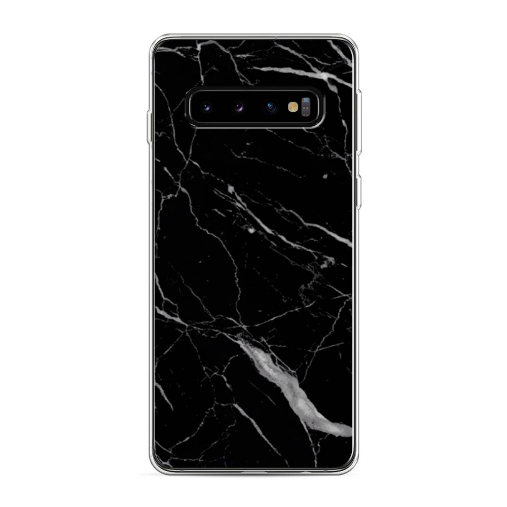 

Чехол Awog на Samsung Galaxy S10 "Черный минерал", 27050-3