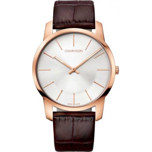 Наручные часы мужские Calvin Klein K2G21629 коричневые