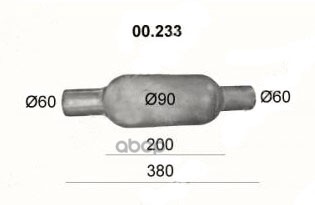 

Универ.Глуш. Polmostrow арт. 00.233
