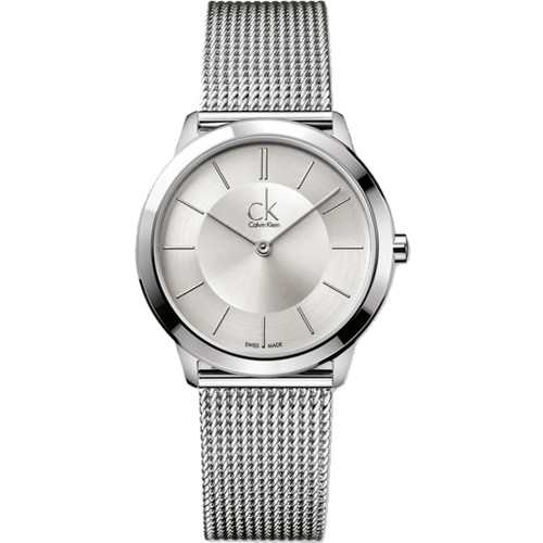Наручные часы унисекс Calvin Klein K3M22126 серебристые