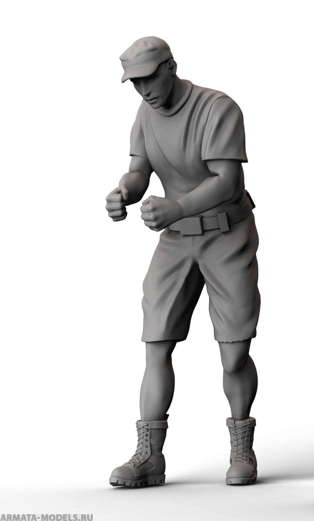 AM4892 Техник осматривает пушку quot;Сирияquot;  Не для свободной продажи