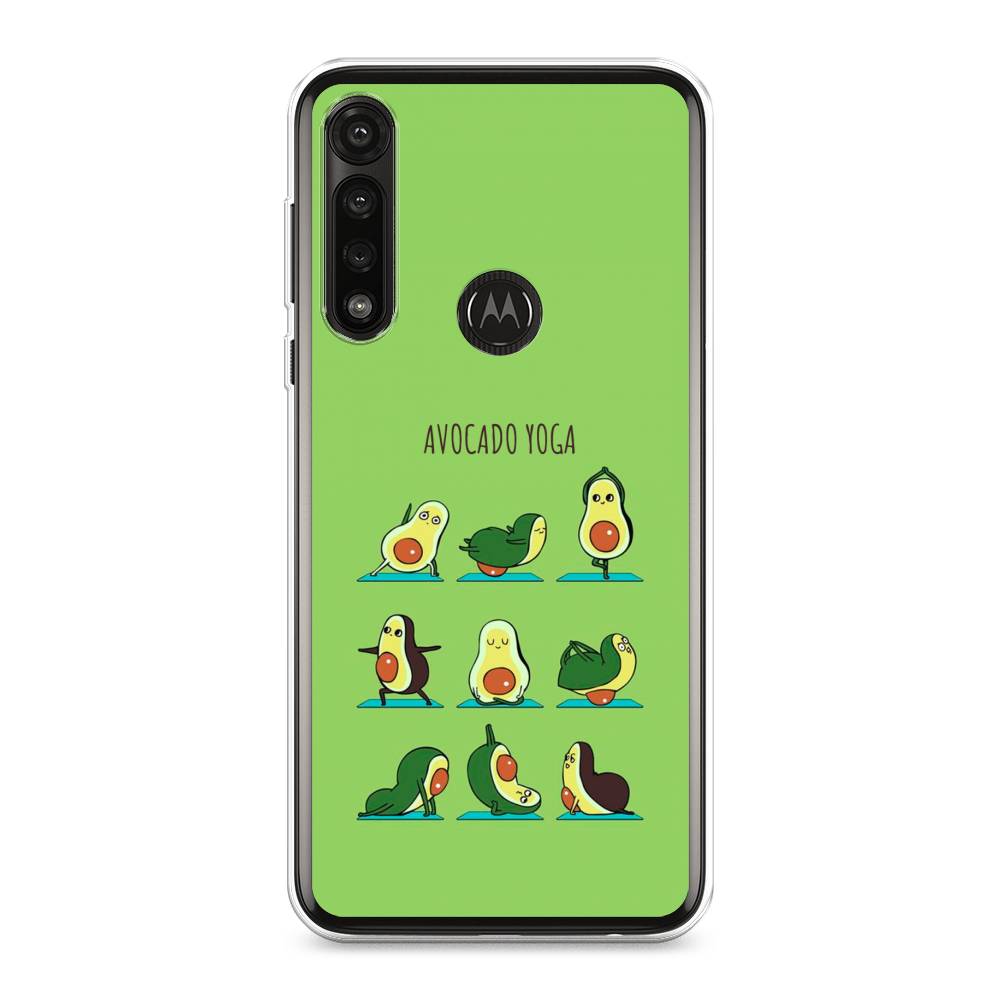 

Чехол Awog на Motorola Moto G Power 2020 "Авокадо йога", Разноцветный, 242650-10