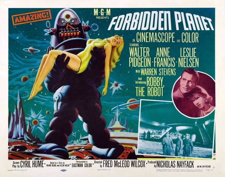 

Постер к фильму "Запретная планета" (Forbidden Planet) A4