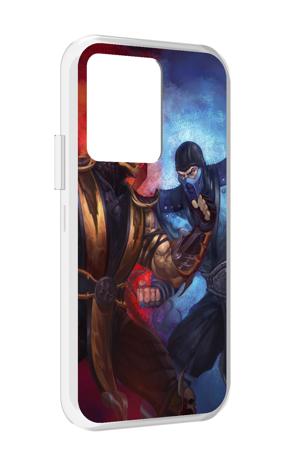 

Чехол MyPads Mortal Kombat art для Vivo iQOO 10, Прозрачный, Tocco